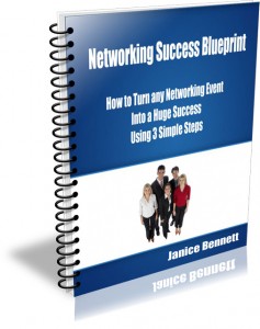 Networking Success Blueprint spiral ring cover
